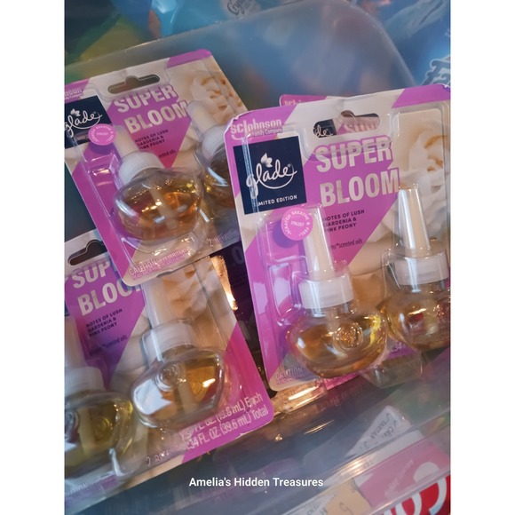 Glade Other - 12 Refills Glade Plug Ins Limited Edition Scented Oil Refills  Super Bloom 6Pks